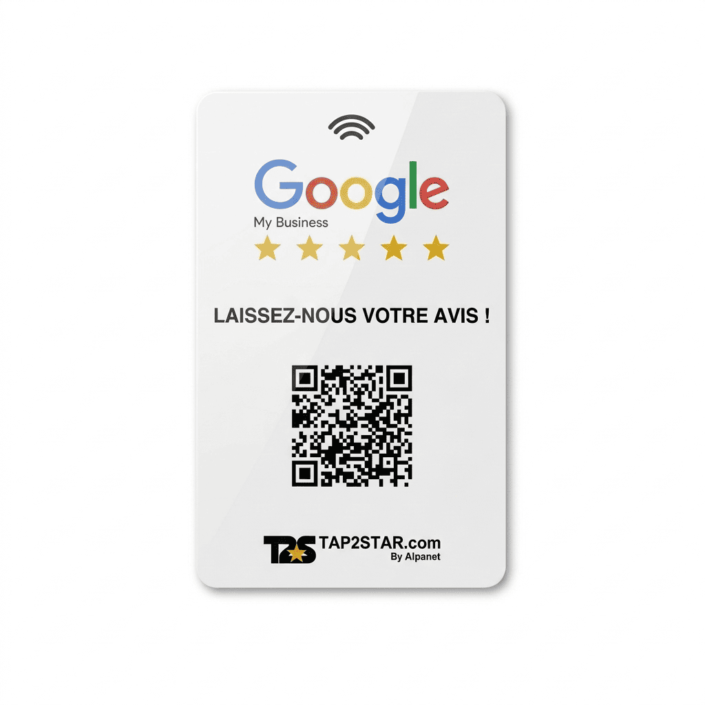 carte avis google tap2star.com