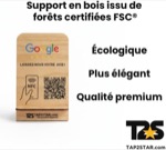 Chevalet Avis Google M — vue 2
