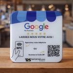 Plaque Avis Google — vue 3
