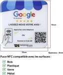 Plaque Avis Google — vue 2
