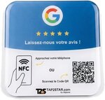Plaque Avis Google — Logo G — vue 2